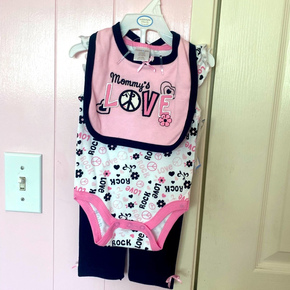 Cutie pie 3 piece set
